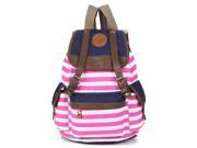 Striped Travel Rucksack School Bag Tracking No. A Exclusive Gift