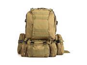 Everyday carry EDC Nylon Backpack Khaki Military Camping Hiking Trekking