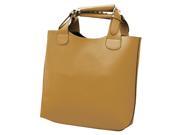 New Vintage bag Leather bags women Tote Shopping Bag Handbag khaki