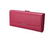 Wallet Women s Wallet Clutch Long Design Clip Wallet Long Wallets Coin Purse Bag rose