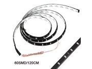 120CM 60SMD Car Strip Under Light Neon Footwell Flexible Green