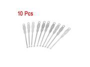 10x Silver Ear Pick Curette Wax Cleaner Removal remover Stick Tool spoon