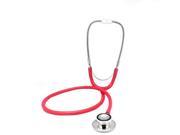 New Medical Dual Head Stethoscope for Nurse Doctor Vet Health Red