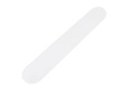 2 Pcs Plastic Case Chopsticks Toothbrush Holder Clear White