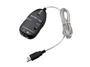 Guitar to USB Interface Link Cable Adapter MAC PC Recording CD