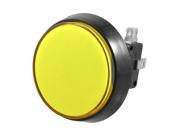 Arcade Game 52mm Yellow Illuminated Momentary Push Button SPDT Micro Switch