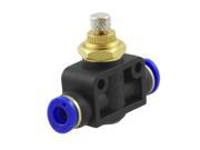 Air Pneumatic Speed Control 6mm to 6mm Push In Quick Fitting