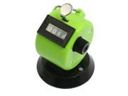 Golf Pitch Count 4 Digit Number Clicker Portable Tally Counter Apple Green
