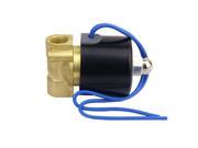 DC 24V 1 4 Inch Directly Driven Electric Solenoid Valve for Air Water