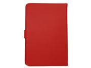 Leather Folder Pouch Cover Skin Case Shell Tablet Cover Tablet Case For 9 inch Tablet PC Red 9 inch