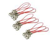 10pcs Red Mobile Cell Phone cords Strap Lariat Lanyard Lobster Clasp