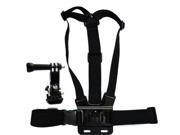 mount adapter camera tripod chest strap elastic body adjustable shoulder strap for GoPro HD Hero March 2
