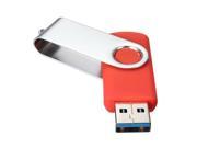 USB 3.0 Memory Stick Foldable U Disk Pen Data Flash Driver Mini Thumb Jump 16GB Red