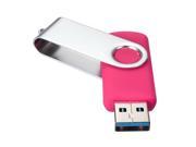USB 3.0 Memory Stick Foldable U Disk Pen Data Flash Driver Mini Thumb Jump 16GB Purple