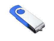 USB 3.0 Memory Stick Foldable U Disk Pen Data Flash Driver Dark Blue