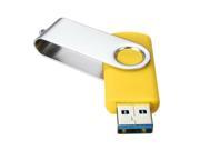 USB 3.0 Memory Stick Foldable U Disk Pen Data Flash Driver Mini Thumb Jump 16GB Yellow