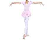 Kid Ballet Tutu Leotard Soft dresses Toddler Girl Gymnastics Dance Dress Pink 4XL