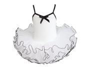 New Girls Ballet Costume Tutu Skirt Child Party Leotards Skirt Dance Skate Dress White 110cm