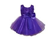 New Girl’s kids Pageant Dress Prom Party Princess Ball Gown Formal Dresses 2 7Y Purple 140