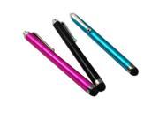 New Set of Three Colors Stylus Universal Touch Screen Pen for iPad 2 iPhone 4