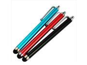 3 pcs Aqua Capacitive Stylus styli Touch Screen Cellphone Tablet Pen for iPhone