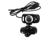 USB 80M HD Webcam Camera Microphone 3 LED for PC Desktop