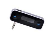 FM Transmitter Radio Adapter 3.5mm In car FM Transmitter Radio Adapter for iPhone 5S 5C 5 5G 4S 4 3GS 3G Galaxsy S4 S3 Note 3 HTC One M7 Mini with Car Charger