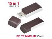 Chocolate Fast SD SDHC Memory Card Reader Writer Dongle Pen USB 2.0