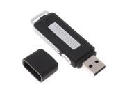 Black Mini 4GB USB Digital Audio Voice Recorder Dictaphone Flash Drive Disk
