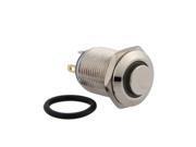 12mm 3V Red LED Momentary On Off Push Buttons Switch for Auto Boat