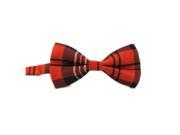 Red Scottish Bow Tie For Men