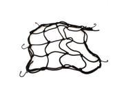 Motorcycle Packing Web Hold Down Net 30 x 30cm Bungee Black