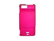 Hot Pink Premium Phone Protector Hard Case Cover Skin for Motorola Droid X MB810
