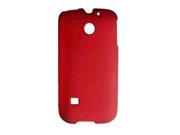 New Great Rubberized Solid Red Hard Case Cover Screen for Huawei Ascend 2 M865