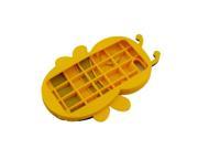 Lovely Yellow 3D Bee Shape Soft Silicone Gel Back Case Cover for Apple iPhone 5
