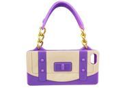 Purple handbag TPU set ForiPhone5
