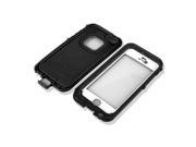 Red pepper Waterproof Case Cover for iPhone 5 5s Black