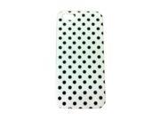 Black and white wavelet point TPU set for iPhone5