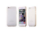 LED Flash Light UP Remind Incoming Call Cover Case Skin For iPhone 6 Champagne