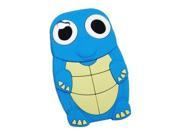Turtle Designs Silicone Case for Apple iPhone 4 4S Blue