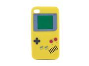 New Yellow Silicone Skin Cover Case designed for apple iPhone 4 4S