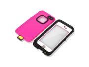 Red pepper Waterproof Case Cover for iPhone 5 5s Rose Red