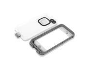 Red pepper Waterproof Case Cover for iPhone 5 5s White