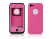 Red pepper Waterproof Case Underwater 6.6ft Shock Dirt Snow Proof Cover for iPhone 5C Rose Red