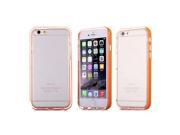 LED Flash Light UP Remind Incoming Call Cover Case Skin For iPhone 6 orange