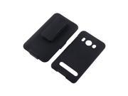 New Black Slide Case With Belt Clip Swivel Holster Stand for theHTC EVO 4G Phone