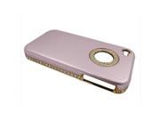 Pink Unique Best Bling Crystal Rhinestone Aluminum Case Cover For iPhone 4 4S