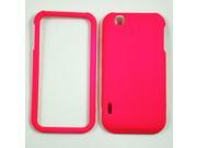Lovely Plastic Hot Pink Hard Case Cover for LG Maxx Touch E739 T Mobile Mytouch