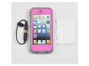 Waterproof Protection Case Cover For Apple iPhone 5 Pink