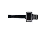 iPhone6 Sports Running Armband Case Cover with Adjustable Strap Key Pocket Black